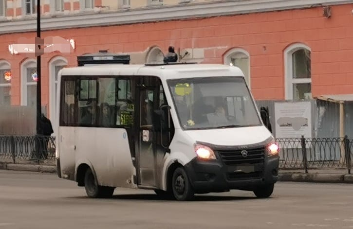 Конфликт в маршрутке Маршрутка
