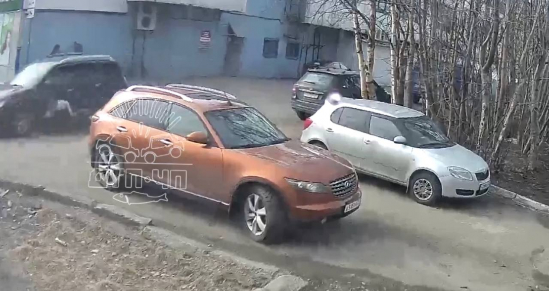 Сбили ребенка в Мурманске Авария