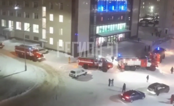 В Мурманской области горел Центр творчества и досуга Пожар