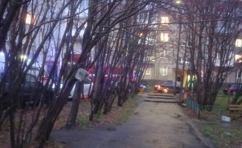 В подъезде жилого дома в Мурманске обнаружили опасный предмет двор