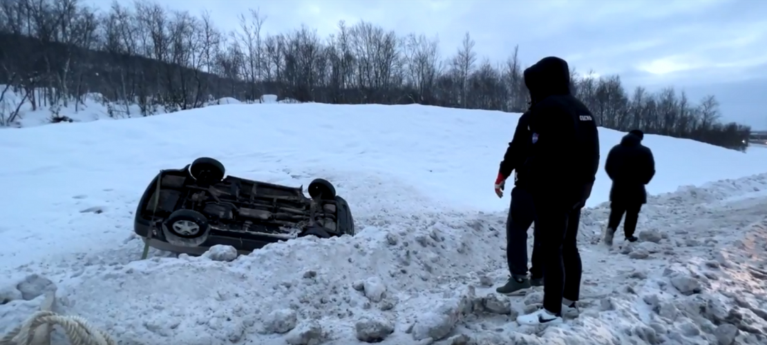 Спасение «Лексуса» из ловушки в Мурманске попало на видео ДТП