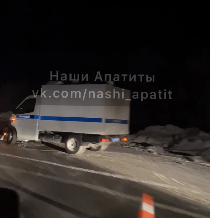 Полицейский автозак попал в ДТП в Мурманской области ДТП