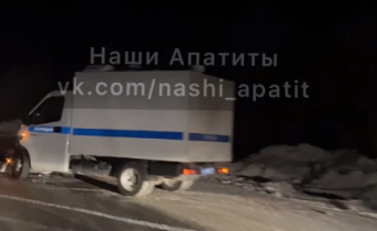 Полицейский автозак попал в ДТП в Мурманской области ДТП