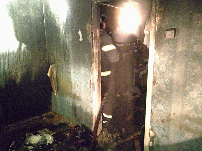 Пожар в жилом доме в Мурманской области: спасены 2 детей и 8 взрослых Пожар