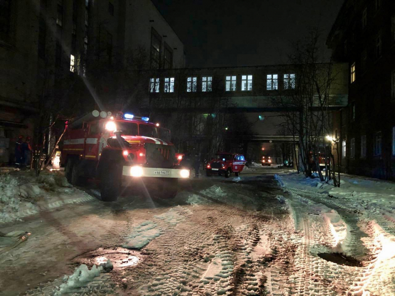 Появились подробности о возгорании на ТЭЦ в Мурманской области Пожар