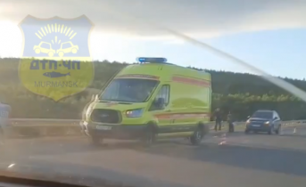 Соцсети: под Мурманском сбили подростка, фото ДТП