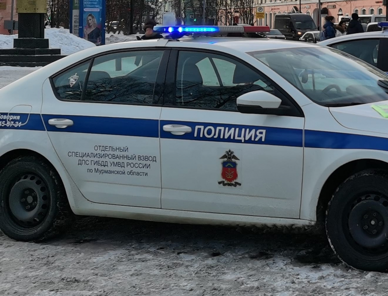 В Мурманске произошло ДТП с пострадавшим ГИБДД
