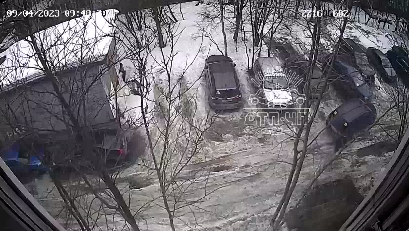 Авария во дворе в Мурманске Авария в Мурманской области
