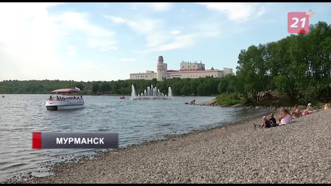 В Мурманскую область пришла сильная жара Семеновское озеро