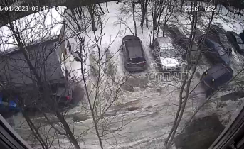 Авария во дворе в Мурманске Авария в Мурманской области