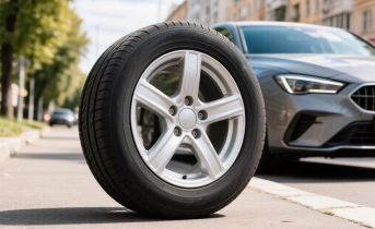 Спецконтейнер для бесплатного сбора старых автопокрышек установили в Заполярье Покрышки