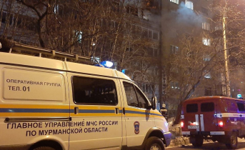 В Мурманской области произошел серьезный пожар: эвакуировано 19 человек МЧС