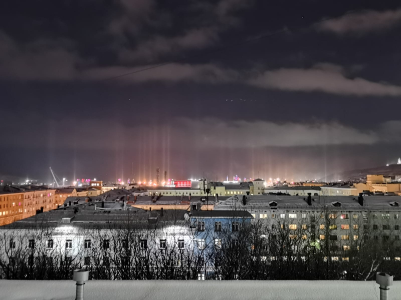 Световые столбы