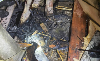 Неспокойная ночка выдалась у северян в Мурманске Пожар