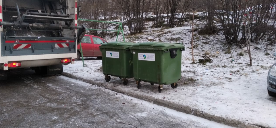 В Мурманске массово заменят контейнеры на мусорках Контейнеры