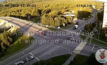Момент серьезного ДТП в Мурманской области попал на видео Дорога