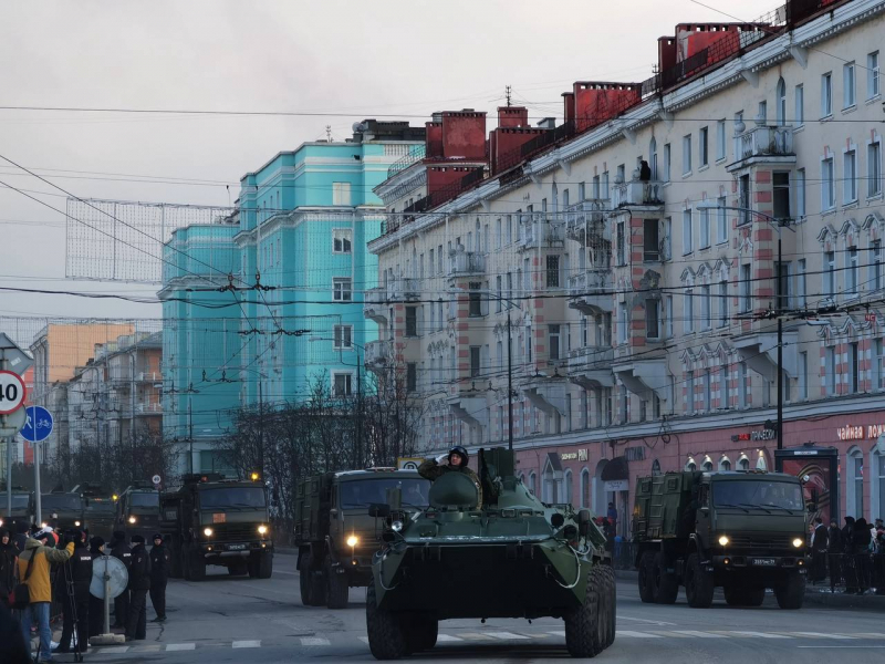 В Мурманске мастшабно перекроют движение Парад