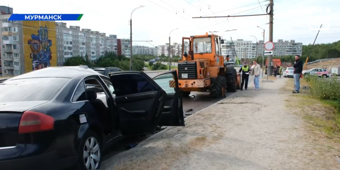 Высокая скорость привела к серьёзному ДТП в Мурманске