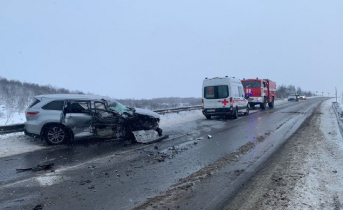 В Мурманской области произошло лобовое столкновение с грузовиком ДТП