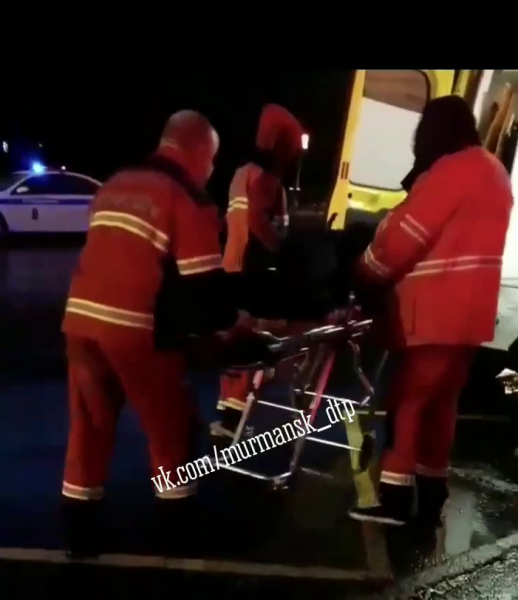 В Мурманске водитель «Митсубиси» сбил пешехода ДТП