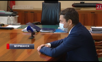 Глава региона Андрей Чибис поздравил нового мэра Мурманска Андрей Чибис