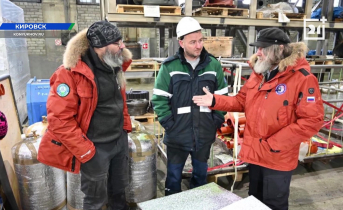 Легендарный путешественник посетил Мурманскую область Федор Конюхов в Мурманской области