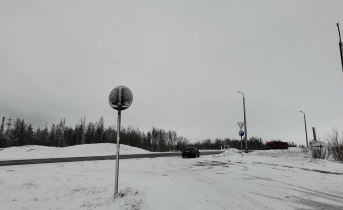 В Мурманскую область вернулась зима Снег