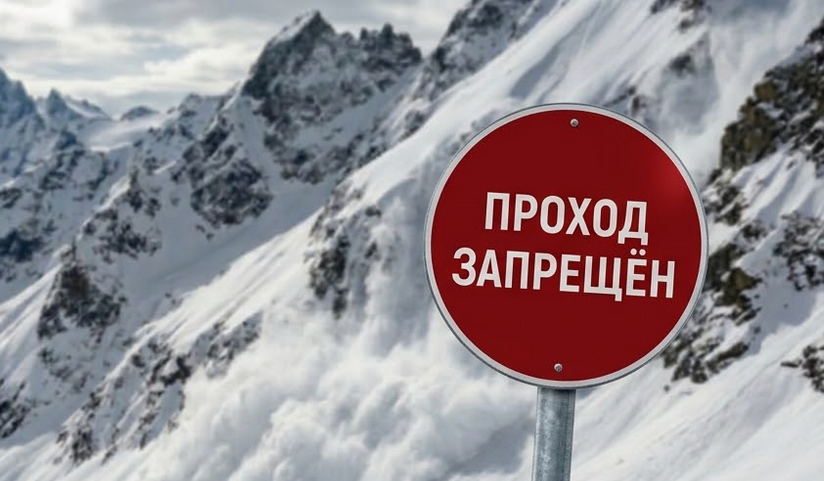 В эти зоны проход запрещён. Северян предупредили о работах Лавина