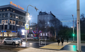 Новые светофоры заработали в центре Мурманска Светофор