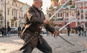 Нетрезвый хулиган с саблей напал на мужчину Мужчина с саблей