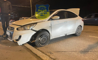 Момент аварии на спуске с Кооперативной в Мурманске попал на видео дтп