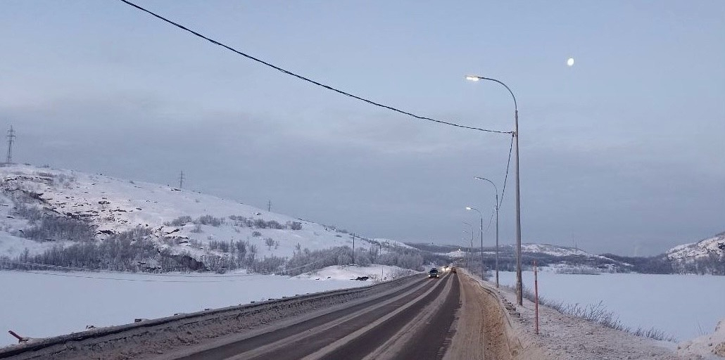 Из минуса в плюс. Погода в Мурманской области продолжает меняться Дорога