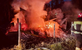 Серия чрезвычайных происшествий случилась в Мурманской области Пожар