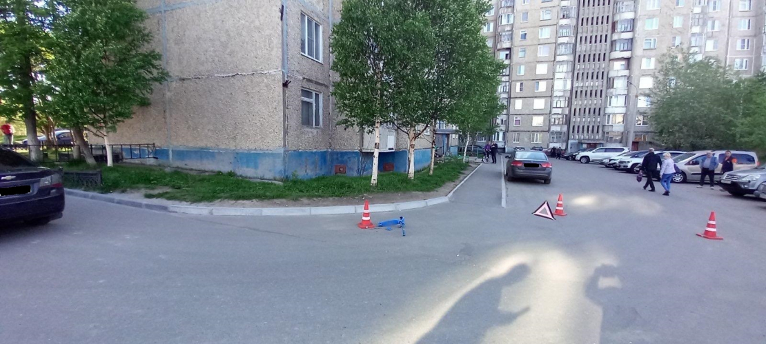 Момент ДТП с участием ребенка в Мурманской области попал на видео ДТП