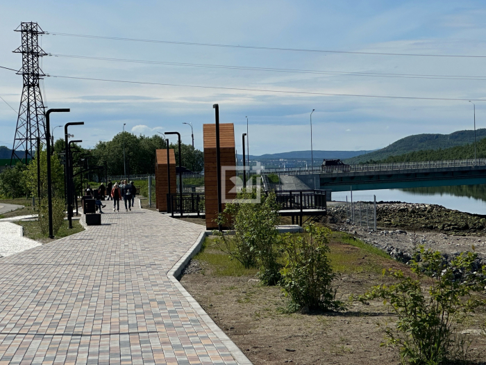 Новая прогулочная зона появилась в Мурманской области