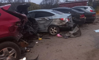Стали известны подробности ДТП с 9 автомобилями в Мурманской области ДТП