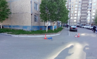 Момент ДТП с участием ребенка в Мурманской области попал на видео ДТП
