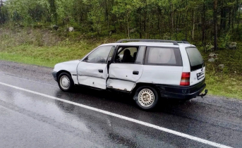 Тройное ДТП произошло в Мурманской области Авария