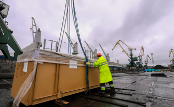 Первый генеральный груз 2025 года обработан в Мурманском морском торговом порту Первый генеральный груз 2025 года обработан в Мурманском морском торговом порту