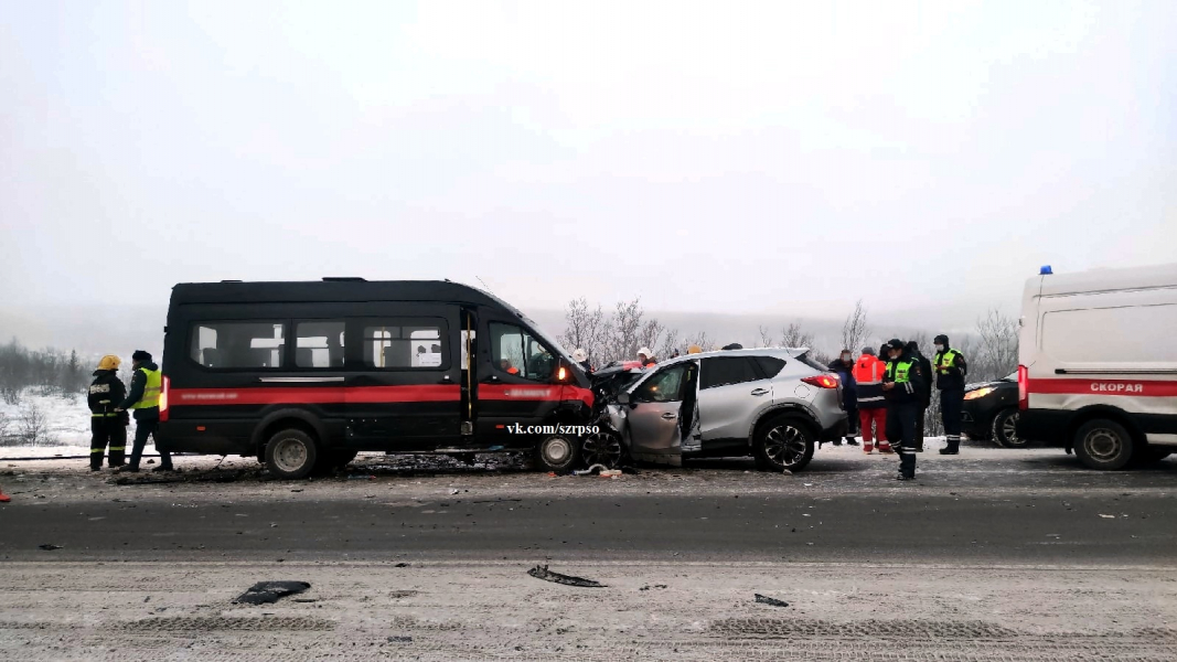 За сутки в Мурманской области произошло 31 ДТП ДТП