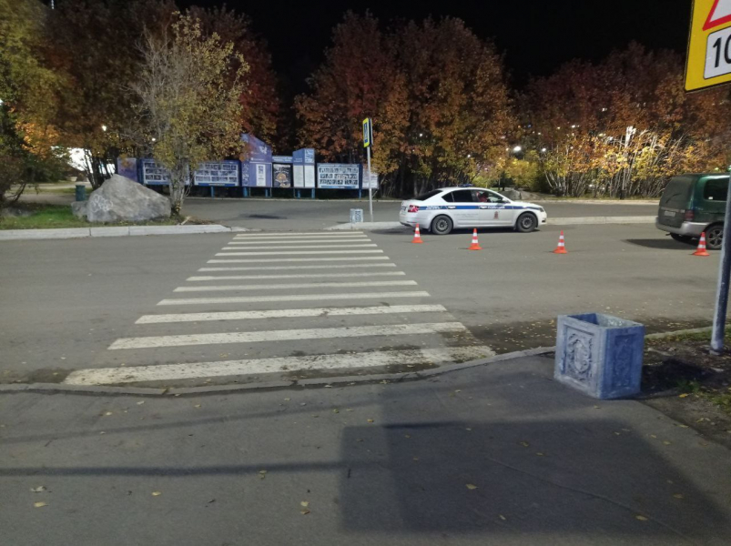 В Мурманске сбили ребенка на самокате Пешеходный переход