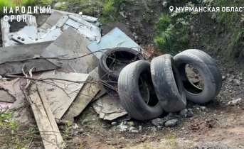 Опасные свалки обнаружили недалеко от Мурманска Свалка