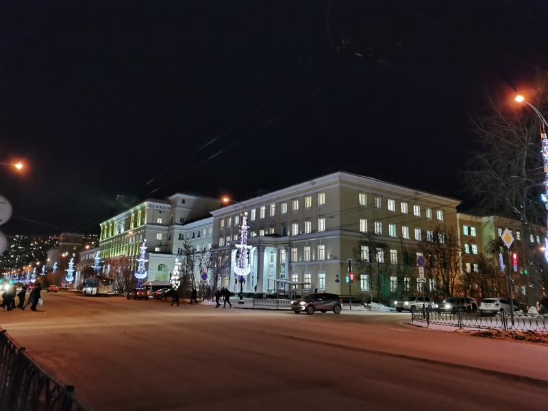 В центре Мурманска перекроют движение всех видов транспорта на месяц Мурманск