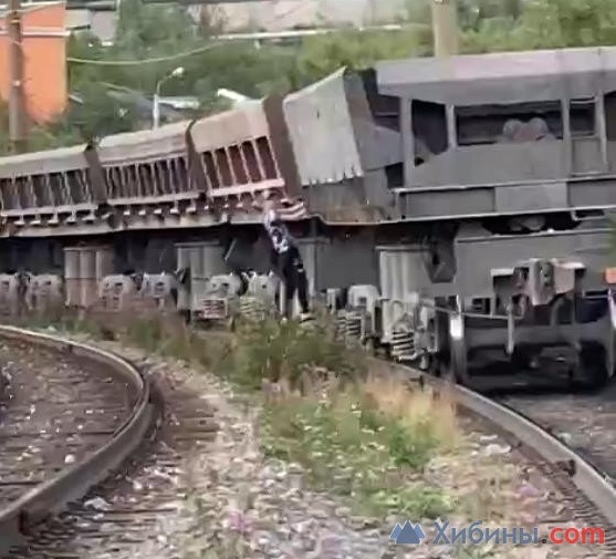 Опасные игры подростков из Кировска попали на видео Поезд