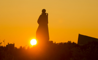 Белые ночи покинули Мурманск Солнце, закат