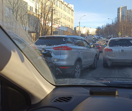 Массовая авария в Мурманске Авария