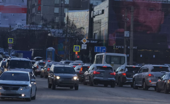 Мурманск встал в огромных пробках ДТП