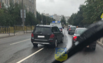 У кинотеатра «Мурманск» произошло ДТП ДТП