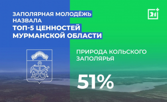 Северяне рассказали о главных ценностях Мурманской области Инфоргафика