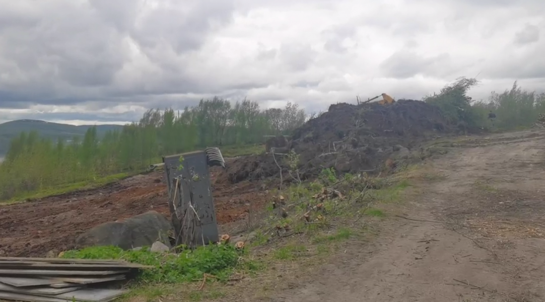 Парковка появится в Мурманске Стройка